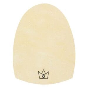 Beige ironing board cover with a crown and number 8 logo.