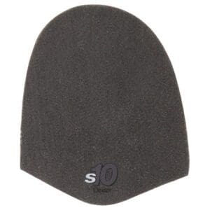 Gray beanie with "SO" embroidered in black and white.