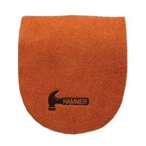 Brown leather pouch with a black hammer logo and the word 'HAMMER'.