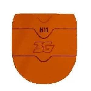 Orange rubber protective cover labeled H11 and 3G.